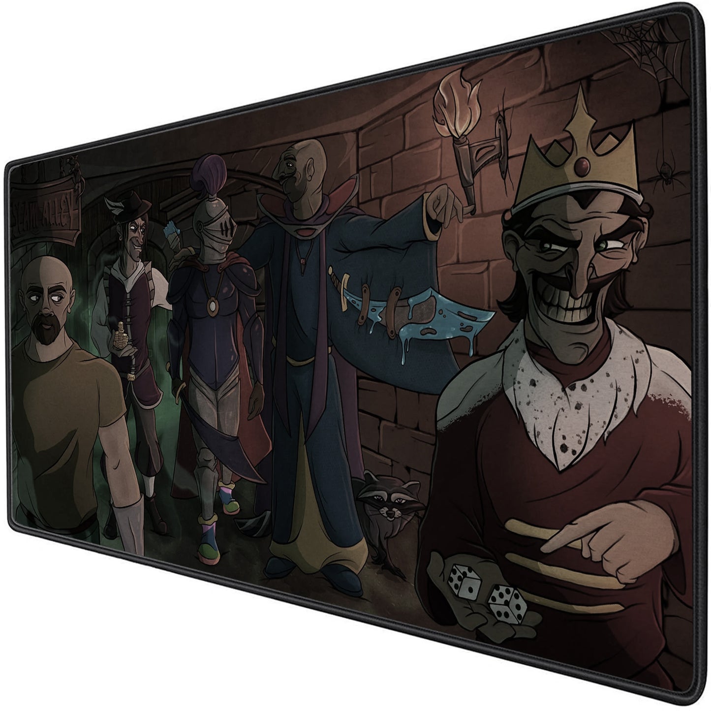Scam Alley Mouse Pad XL